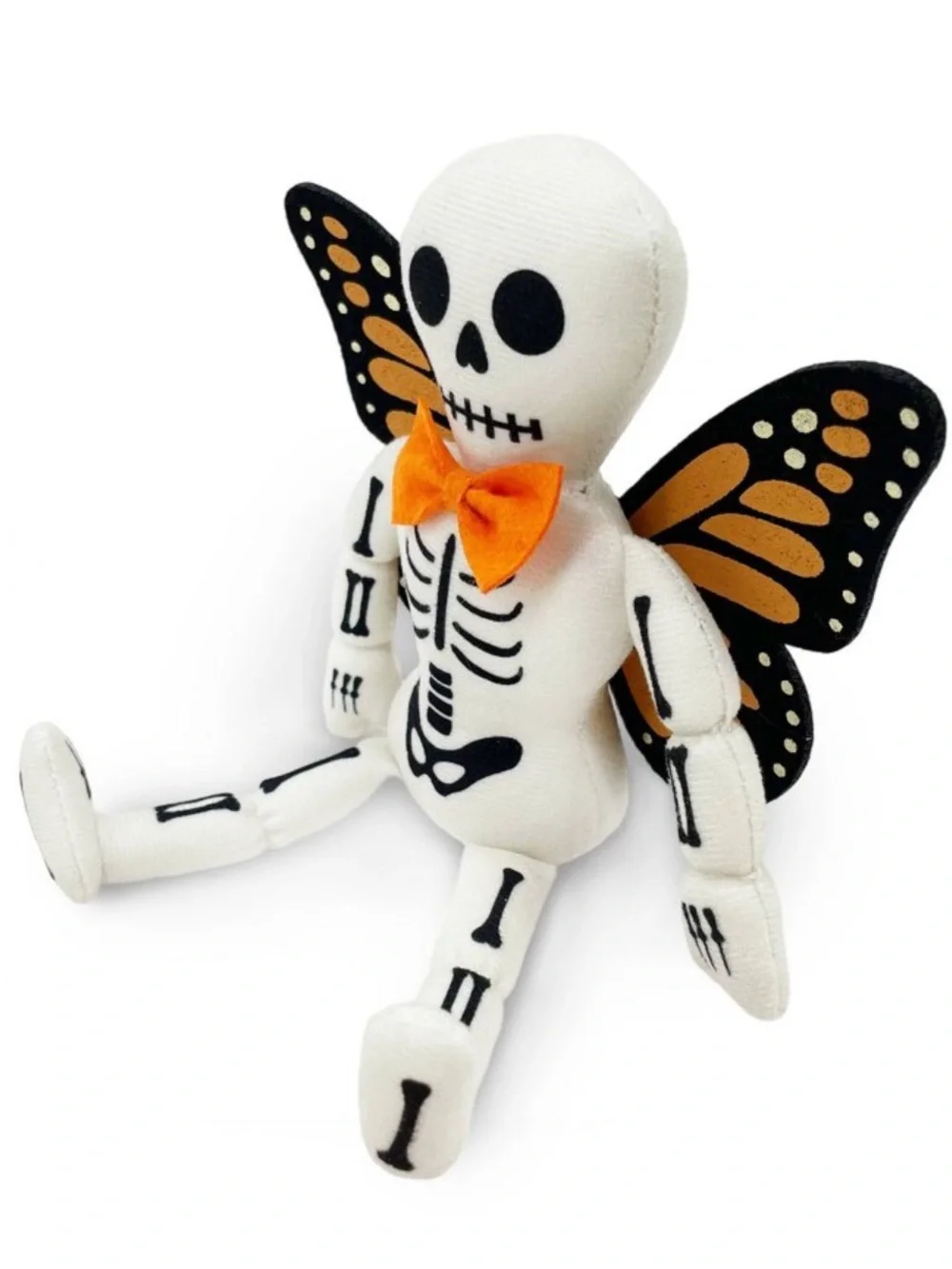 Soft Figural Skeleton Butterfly Plush with Orange Bow Target Bullseye 2026